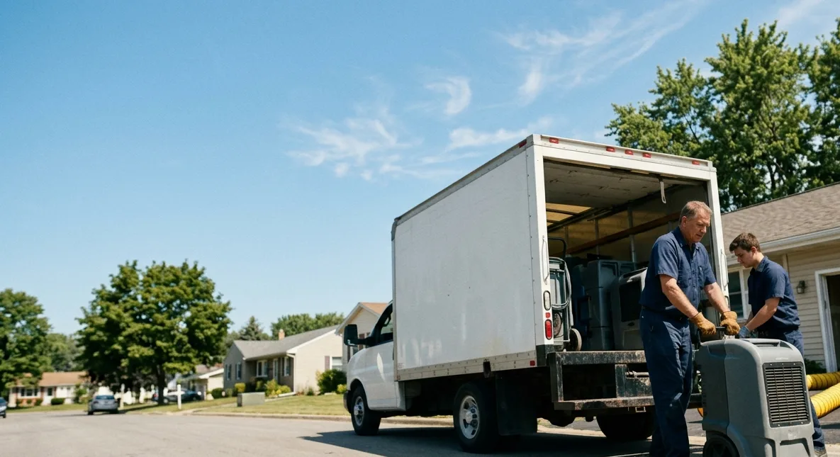 Water Damage Cleanup in Mechanicsburg, IL near me